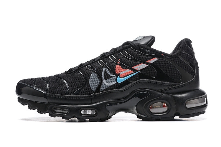 Nike Air Max Plus "Multi Swoosh Black/Bright Crimson"