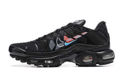 Nike Air Max Plus "Multi Swoosh Black/Bright Crimson"