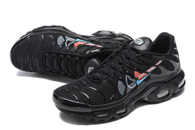 Nike Air Max Plus "Multi Swoosh Black/Bright Crimson"