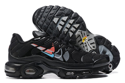 Nike Air Max Plus "Multi Swoosh Black/Bright Crimson"