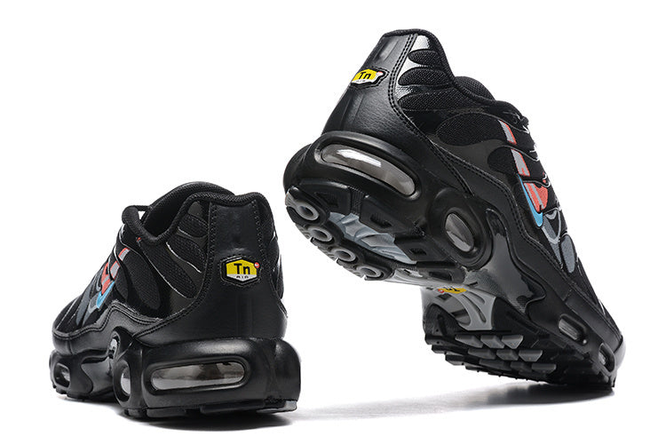 Nike Air Max Plus "Multi Swoosh Black/Bright Crimson"